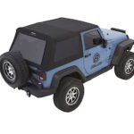 Bestop 54422-17 Trektop NX Glide Series Soft Top - Black