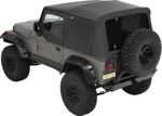 Bestop 54601-15 Supertop NX Soft Top - With Frame (Frame Included) Black Denim