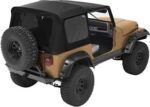 Bestop 54601-15 Supertop NX Soft Top - With Frame (Frame Included) Black Denim - Image 3