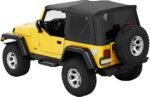 Bestop 54720-15 Supertop NX Soft Top - With Frame (Frame Included) Black Denim - Image 2