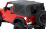 Bestop 54722-35 Supertop NX Soft Top - With Frame (Frame Included) Black diamond - Image 14