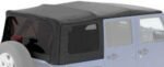 Bestop 54723-35 Supertop NX Soft Top - With Frame (Frame Included) Black diamond - Image 4