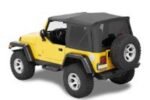 Bestop 54723-35 Supertop NX Soft Top - With Frame (Frame Included) Black diamond - Image 9