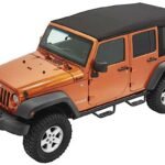 Bestop 54724-17 Supertop Ultra Squareback Soft Top - Black