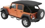 Bestop 54724-17 Supertop Ultra Squareback Soft Top - Black - Image 5