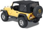 Bestop 54820-17 Supertop NX Soft Top - With Frame (Frame Included) Black twill