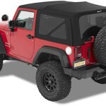 Bestop 54822-17 Supertop NX Soft Top - With Frame (Frame Included) Black twill