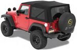 Bestop 54822-17 Supertop NX Soft Top - With Frame (Frame Included) Black twill - Image 4