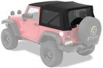 Bestop 54822-17 Supertop NX Soft Top - With Frame (Frame Included) Black twill - Image 5
