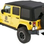 Bestop 54823-17 Supertop NX Soft Top - With Frame (Frame Included) Black twill