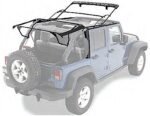 Bestop 54823-17 Supertop NX Soft Top - With Frame (Frame Included) Black twill - Image 6