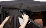 Bestop 54922-17 Trektop Glide FastBack  Soft Top - With Frame (Frame Included) Black twill - Image 5