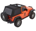 Bestop 54922-74 Trektop Glide FastBack  Soft Top - Without Frame (Requires Factory Frame) Pebble Beige - Image 4