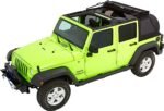 Bestop 54923-17 Trektop Glide FastBack  Soft Top - With Frame (Frame Included) Black twill