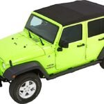 Bestop 54923-35 Trektop Glide FastBack  Soft Top - With Frame (Frame Included) Black diamond