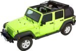 Bestop 54923-35 Trektop Glide FastBack  Soft Top - With Frame (Frame Included) Black diamond - Image 2