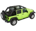 Bestop 54923-74 Trektop Glide FastBack  Soft Top - Without Frame (Requires Factory Frame) Pebble Beige - Image 3