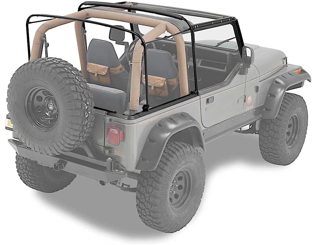 d345500401_1.jpg Bestop 55004-01 Soft Top Hardware - Direct Fit, Kit - Image 1
