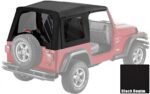 Bestop 55629-15 Soft Top Fabric - Black Denim, Sold individually - Image 2