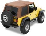 Bestop 56820-37 Trektop Fastback Soft Top - With Frame (Frame Included) Spice