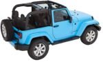 Bestop 56852-17 Trektop Fastback Soft Top - With Frame (Frame Included) Black twill - Image 6