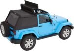 Bestop 56852-17 Trektop Fastback Soft Top - With Frame (Frame Included) Black twill - Image 9