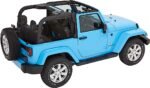 Bestop 56852-35 Trektop Fastback Soft Top - With Frame (Frame Included) Black diamond - Image 7