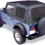 Bestop 79123-01 Replace-A-Top Soft Top - Without Frame (Requires Factory Frame) Black