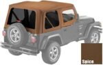 Bestop 79123-37 Replace-A-Top Soft Top - With Frame (Frame Included) Spice - Image 2