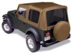 Bestop 79123-37 Replace-A-Top Soft Top - With Frame (Frame Included) Spice - Image 3