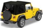 Bestop 79139-01 Replace-A-Top Soft Top - Without Frame (Requires Factory Frame) Black - Image 3