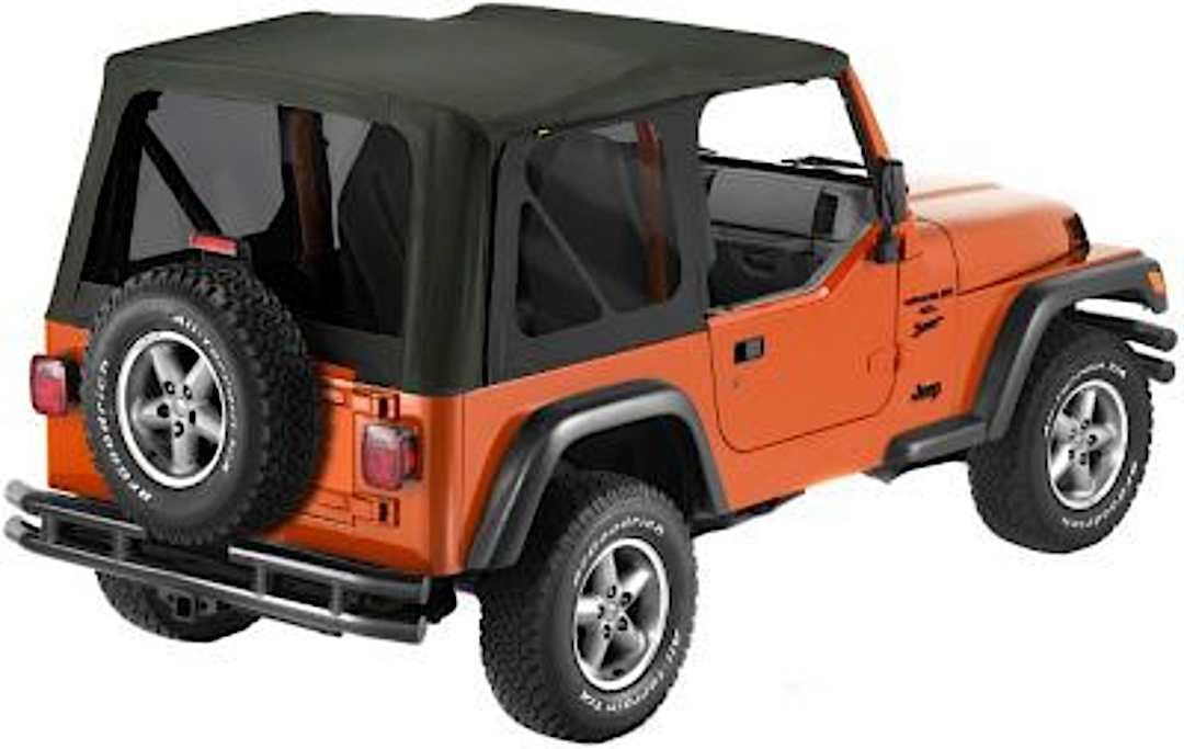 d347914035_1.jpg Bestop 79140-35 Replace-A-Top Soft Top - Without Frame (Requires Factory Frame) Black diamond - Image 1