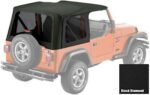 Bestop 79140-35 Replace-A-Top Soft Top - Without Frame (Requires Factory Frame) Black diamond - Image 2