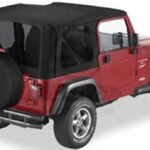 Bestop 79141-35 Replace-A-Top Soft Top - Without Frame (Requires Factory Frame) Black diamond