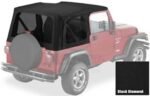 Bestop 79141-35 Replace-A-Top Soft Top - Without Frame (Requires Factory Frame) Black diamond - Image 2