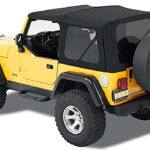 Bestop 79841-17 Replace-A-Top Soft Top - Without Frame (Requires Factory Frame) Black twill