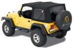 Bestop 79841-17 Replace-A-Top Soft Top - Without Frame (Requires Factory Frame) Black twill