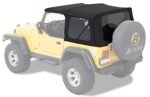 Bestop 79841-17 Replace-A-Top Soft Top - Without Frame (Requires Factory Frame) Black twill - Image 2