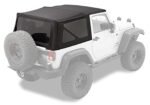 Bestop 79846-17 Replace-A-Top Soft Top - Without Frame (Requires Factory Frame) Black twill - Image 2