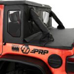 Bestop 80103-35 Halftop Series Soft Top - With Frame (Frame Included) Black diamond