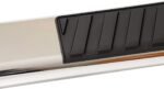 Dee Zee DZ16123 6 in. Oval Series Running Boards, Powdercoated Textured Black Non-Powered Stainless Steel Set of 2, Mounting Kit Sold Separately - Image 3