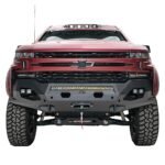 Fab Fours CS19-X4051-1 Front Matrix Grille Guard, Powdercoated Textured Black - Image 3