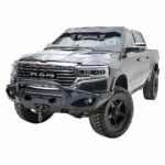 Fab Fours DR19-X4252-1 Front Matrix Grille Guard, Powdercoated Textured Black - Image 5