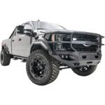 Fab Fours FS17-X4150-1 Front Matrix Grille Guard, Powdercoated Textured Black - Image 3