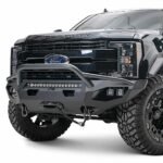Fab Fours FS17-X4152-1 Front Matrix Grille Guard, Powdercoated Textured Black