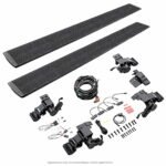 Go Rhino 20404857T Running Boards, Protective Bedliner Coating, Aluminum, Up To 300 lbs. Per Step Area, 6 in. All-Season Running Board, with Anti-Slip Surface, 2-Door, Standard Cab Pickup, E-BOARD E1 Electric Series