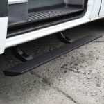 Go Rhino 20410125PC Running Boards, Textured Black, Aluminum, Extended Cargo Van/Standard Cargo Van, E-BOARD E1 Electric Series - Image 5