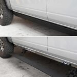Go Rhino 20420687T Running Boards, Protective Bedliner Coating, Aluminum, 4-Door, Crew Cab Pickup, E-BOARD E1 Electric Series - Image 8