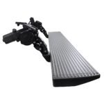 Go Rhino 20442987T Running Boards, Protective Bedliner Coating, Aluminum, 4-Door, Crew Cab Pickup, E-BOARD E1 Electric Series - Image 2