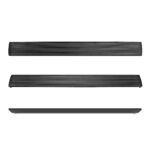 Go Rhino 20443587PC Running Boards, Textured Black, Aluminum, Crew Cab Pickup, FULL HYBRID EV-GAS (FHEV)/GAS, E-BOARD E1 Electric Series - Image 2